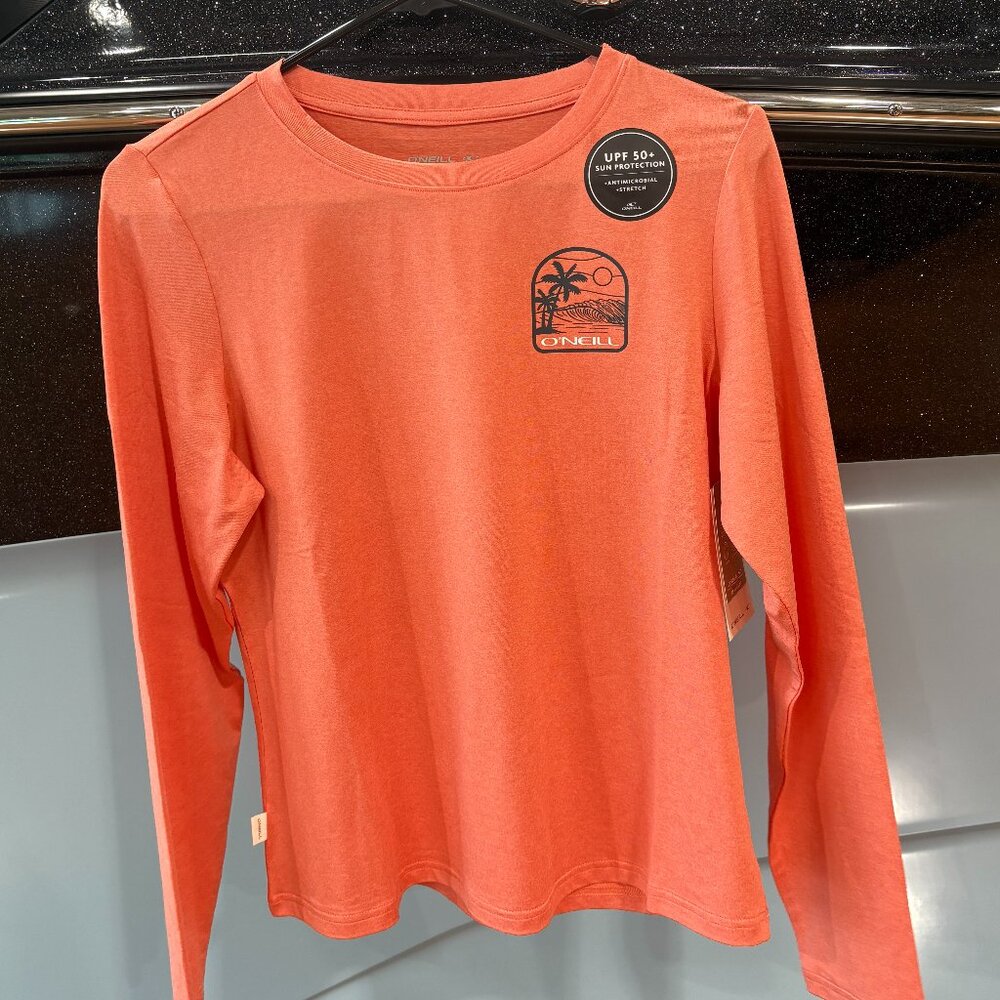 O’Neill Breezy UPF Long Sleeve Coral
